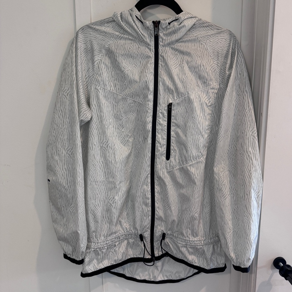 Nike Zebra Striped Wind Breaker